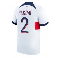 Maglie da calcio Paris Saint-Germain Achraf Hakimi #2 Seconda Maglia 2023-24 Manica Corta